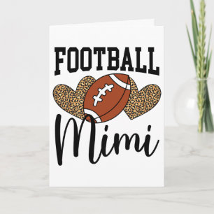 Footll Mimi Hearts Grandma Mimi Of A Footll Player Card