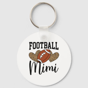Footll Mimi Hearts Grandma Mimi Of A Footll Player Key Ring