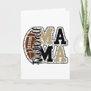Footll Mum Card