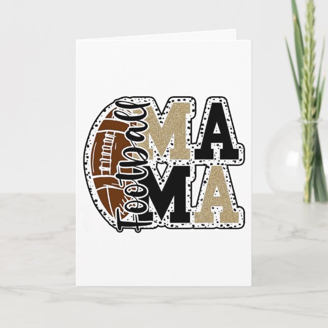 Footll Mum  Card (Front)