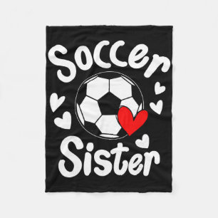 Footll Mum Sketch Soccer Ll Proud Match Day Mum Fleece Blanket