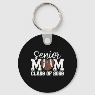 Footll Senior Mum Cl Of 2026 Graduate Senior Mama Key Ring