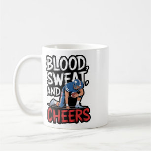 Footll Touchdown Footll Lover Sunday Lineman  Coffee Mug