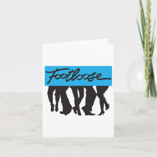 Footloose Dancing Feet Card