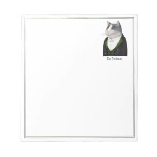 FOOTMAN CAT 5.5x6 Notepad
