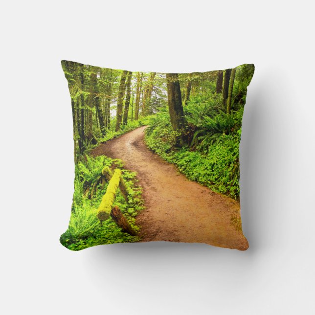 Footpath in Forest Park Cushion (Front)