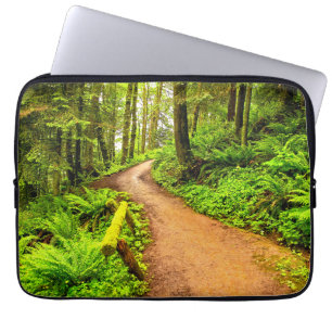 Footpath in Forest Park Laptop Sleeve