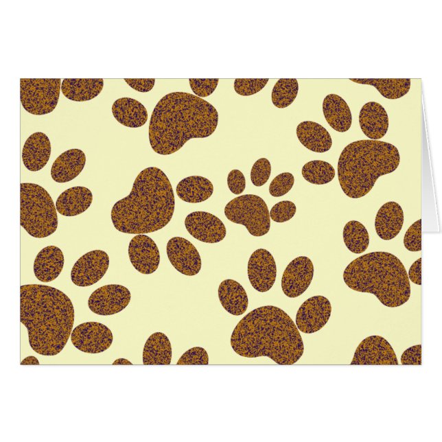 footprint dog (Front Horizontal)