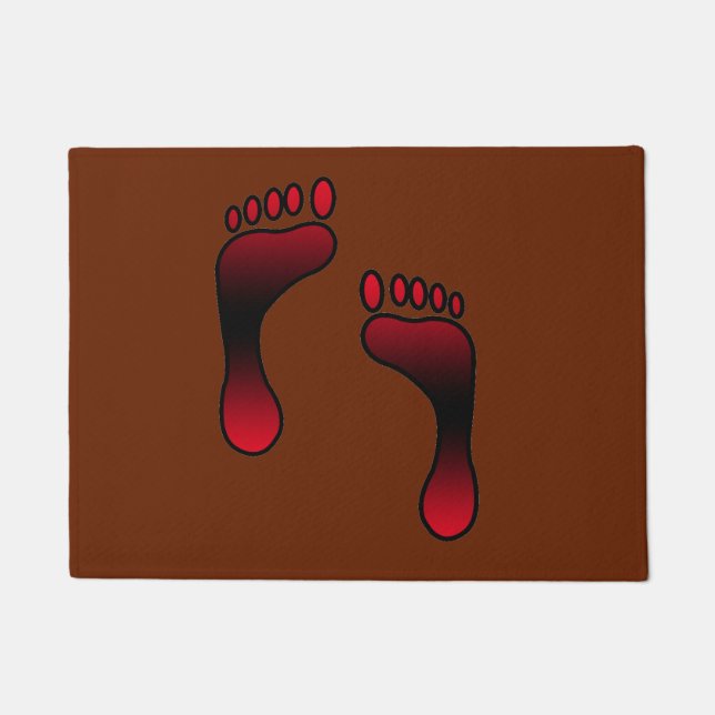 Footprint Door Mat (Front)