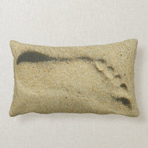 Footprint in the Sand Lumbar Cushion
