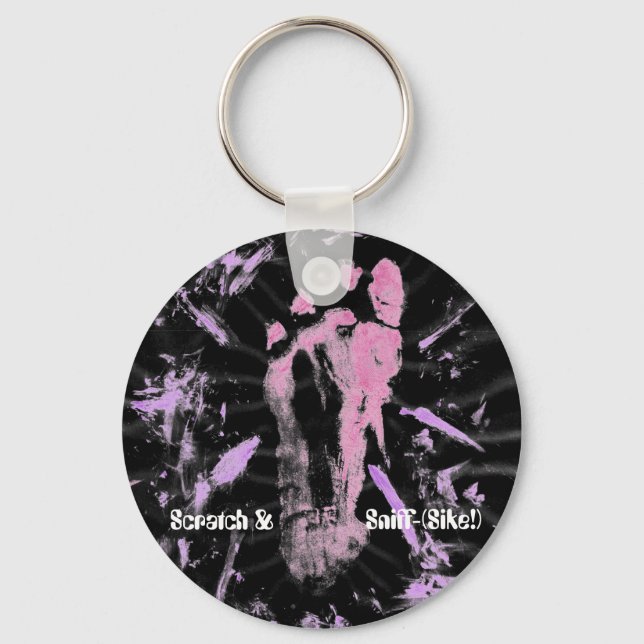 Footprint Keychain (Front)