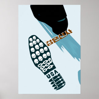 Footprint of Death Poster