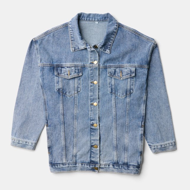 Footprint of Victory Denim Jacket (Front)