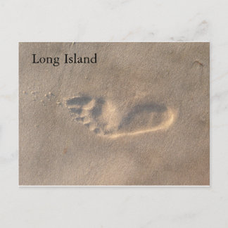 Footprint Postcard