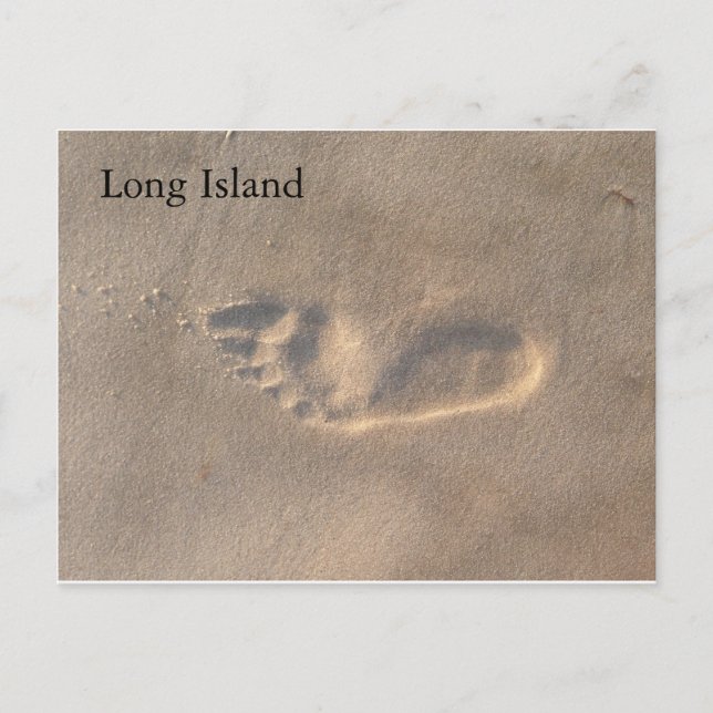 Footprint Postcard (Front)