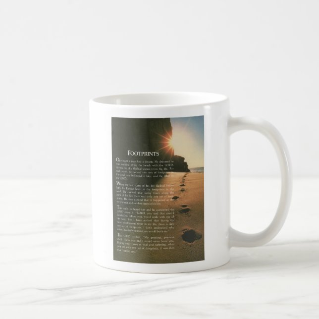 Footprints Coffee Mug (Right)