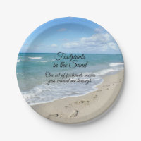 Footprints in the Sand Inspirational Christian