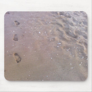 Footprints In The Sand Mouse Pad