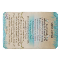 Footprints in the Sand Religious Faith Poem