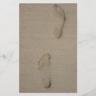 footprints stationery