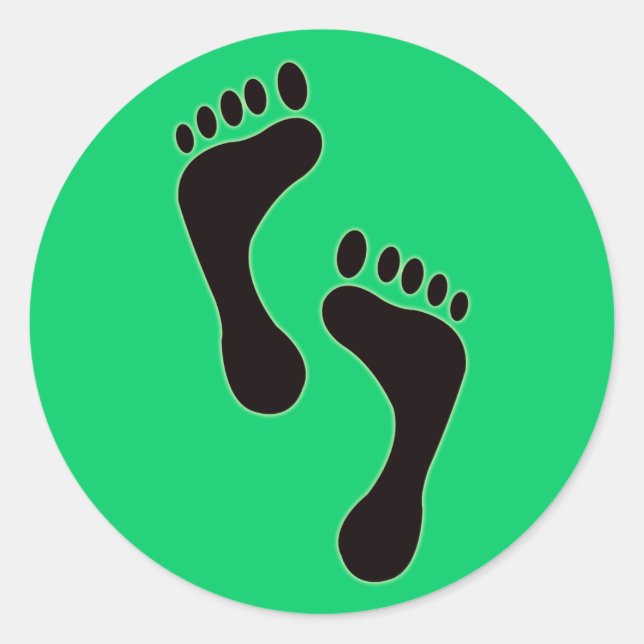 Footprints Sticker (Front)