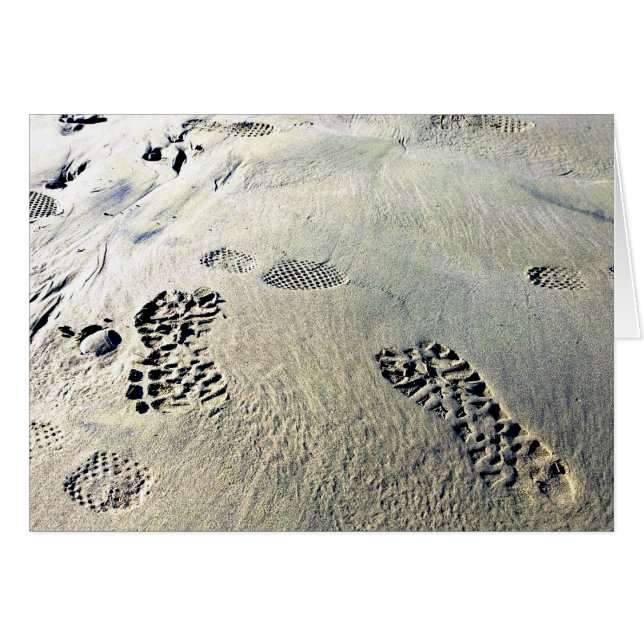 Footsteps in the Sand (Front Horizontal)