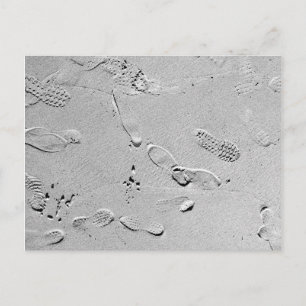 Footsteps Postcard
