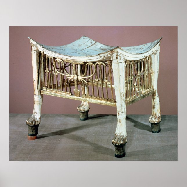 Footstool used by the child-king at the beginning poster (Front)