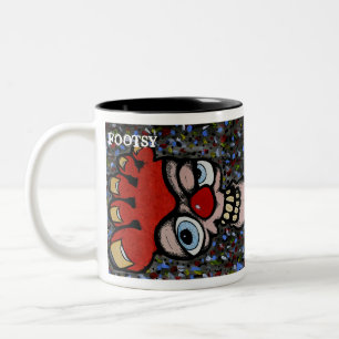 Footsy, jagiii.com Two-Tone coffee mug
