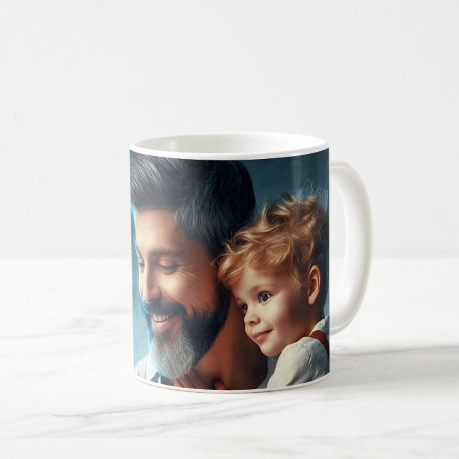 For a Dad Who Can Do Magic Coffee Mug (1) (Front Right)