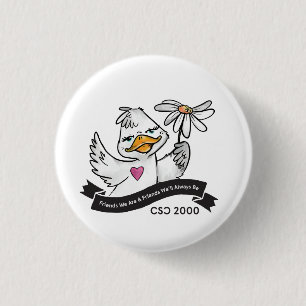 for a duck jacket 3 cm round badge