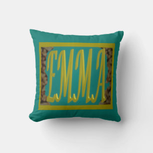 FOR A GIRL CALLED EMMA MARINE BLUE PEBBLES CUSHION