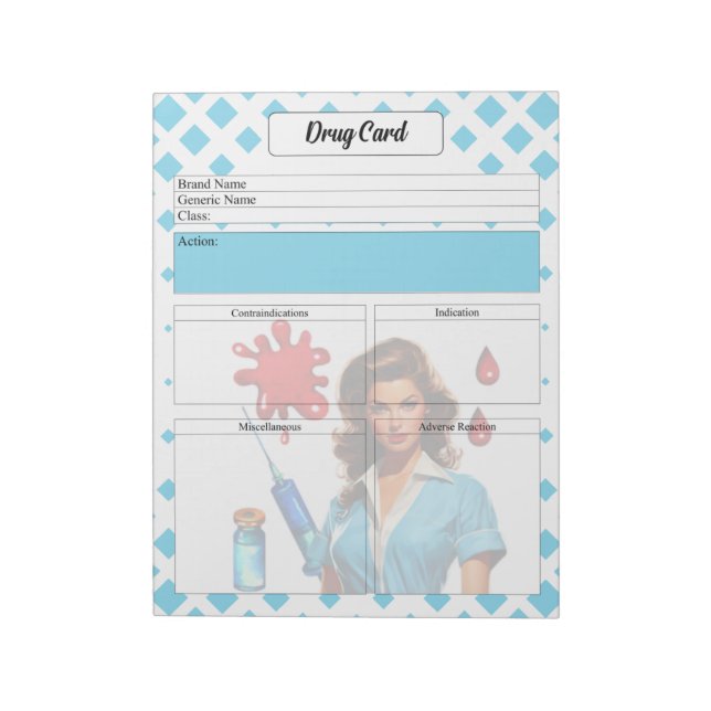 For A Living _Drug Card Notepad (Rotated)