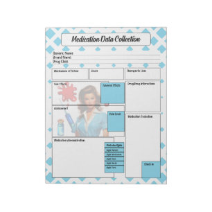 For A Living _ Medication Data Collection Notepad