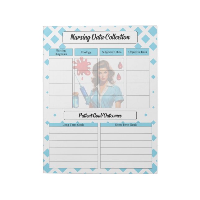 For A Living _ Nursing Data Collection Notepad (Rotated)