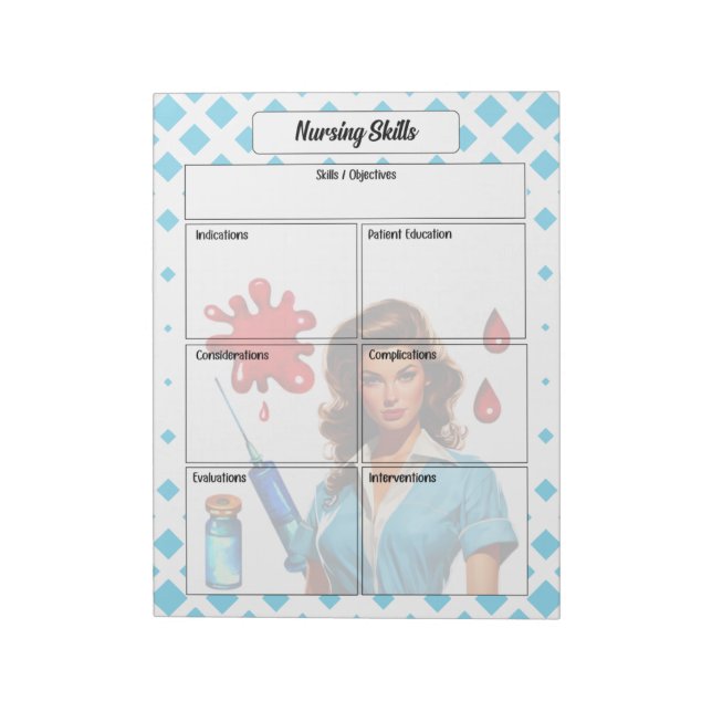For A Living _ Nursing Skills Notepad (Rotated)