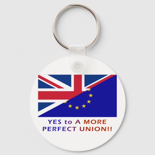 For A More Perfect Union Key Ring (Front)