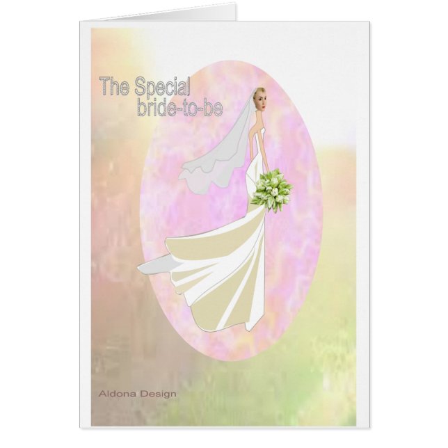 For a special Bride to be (Front)