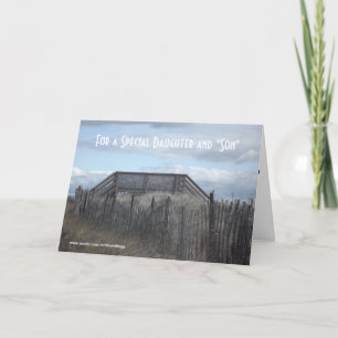 For a Special Daughter and "Son" Card