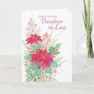 For A Special Daughter in Law Holiday Card