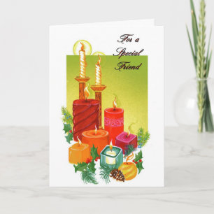 For A Special Friend Holiday Card