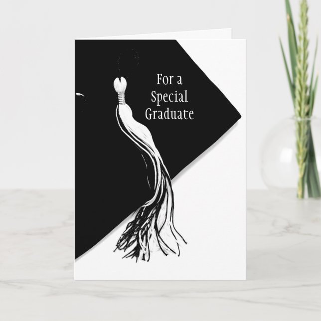 For a Special Graduate Card (Front)
