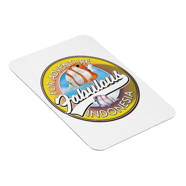 For Adventure Fabulous Indonesia logo Magnet (Right Side)