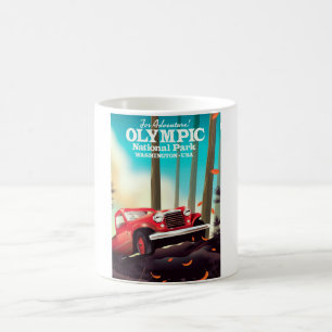 For Adventure! Olympic national park Washington. Coffee Mug