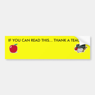 For all you teachers out there ;) bumper sticker