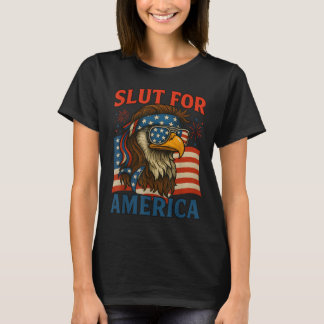 For America 4th Of July Patriotic T-Shirt