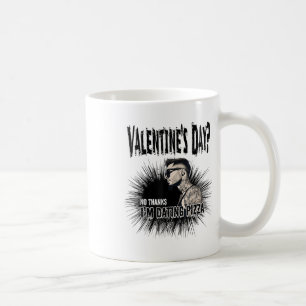 For Anti Valentine’s Day Tattooed Single Man Inked Coffee Mug