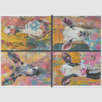For Artist Farm Animal Junk Journal Background 1