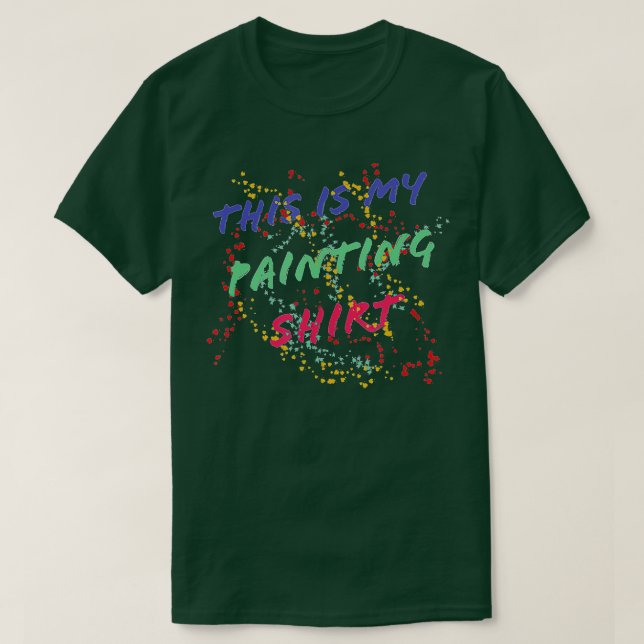 For artistic painters T-Shirt (Design Front)