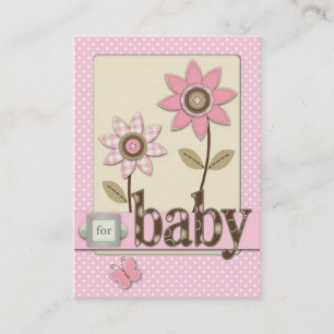 For Baby Girl Reminder Card